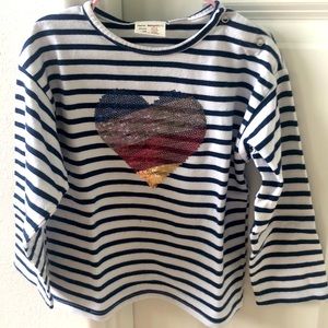 Zara girl t-shirt